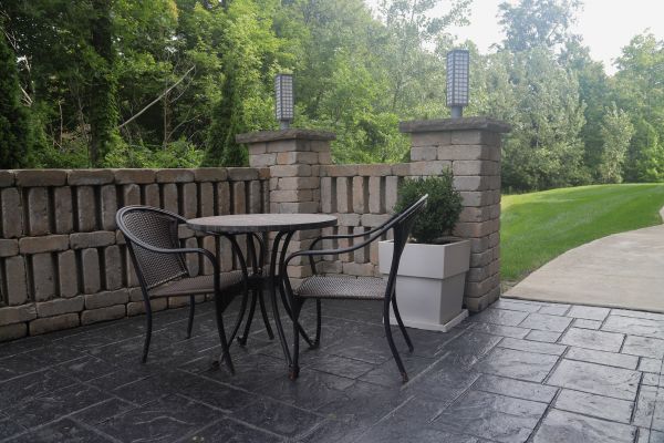 Cost of Stamped Cement Patio Service in Bothell